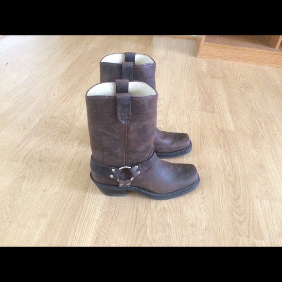 Durango brown leather harness boots - Picture 3 of 3